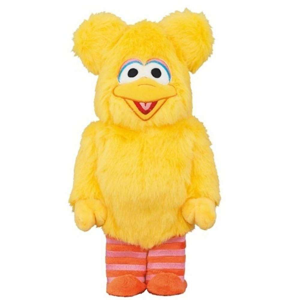 400% Bearbrick - Big Bird (Sesame Street- Costume Version)-Medicom Toy-Bearbrick