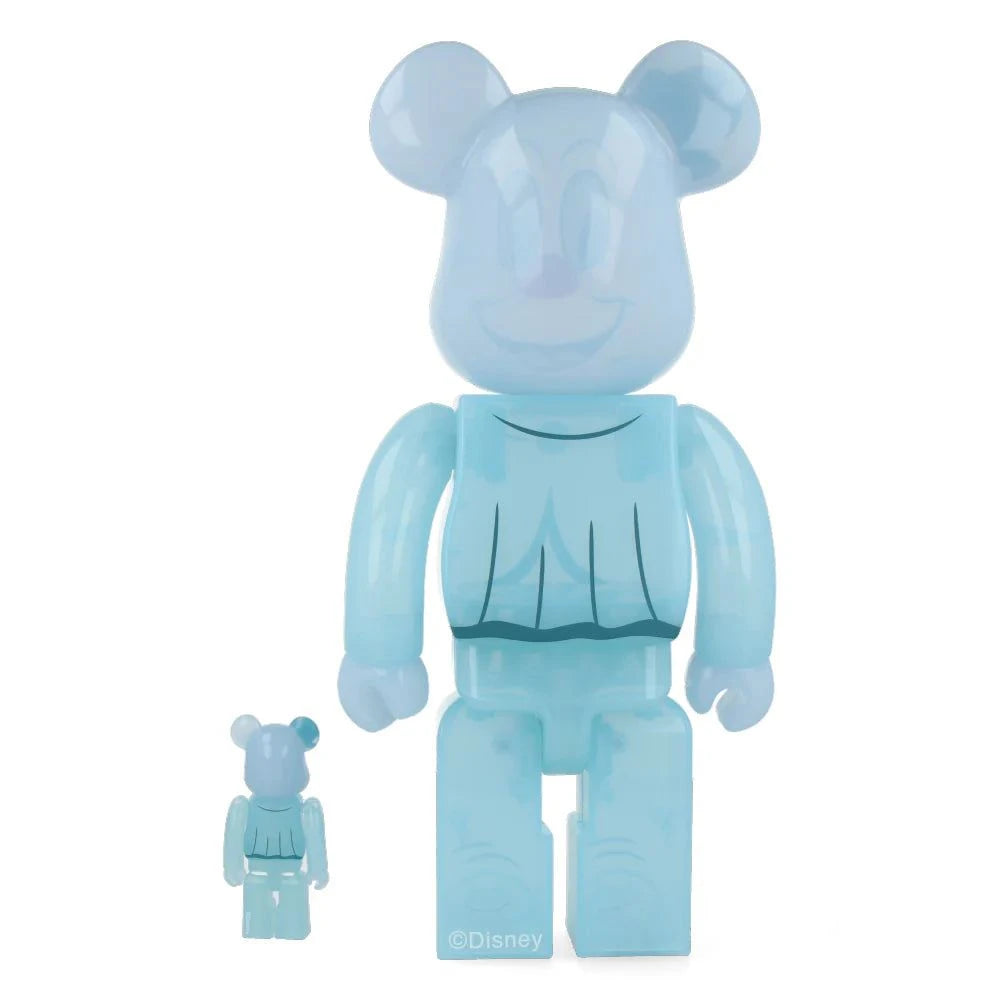 400% & 100% Bearbrick Sæt - Lonesome Ghosts (Disney)-Medicom Toy-Bearbrick